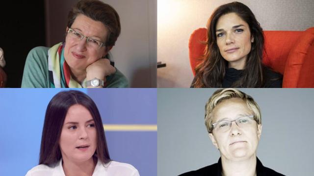 Laura Freixas, Clara Serra, Laura de la Fuente y Ángeles Álvarez.