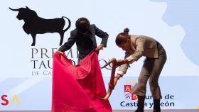 Una representación durante la entrega del extinto Premio de Tauromaquia correspondiente al año 2021.