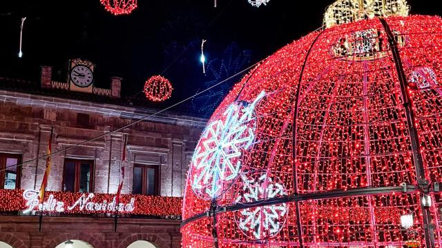 Luces navideñas de Benavente