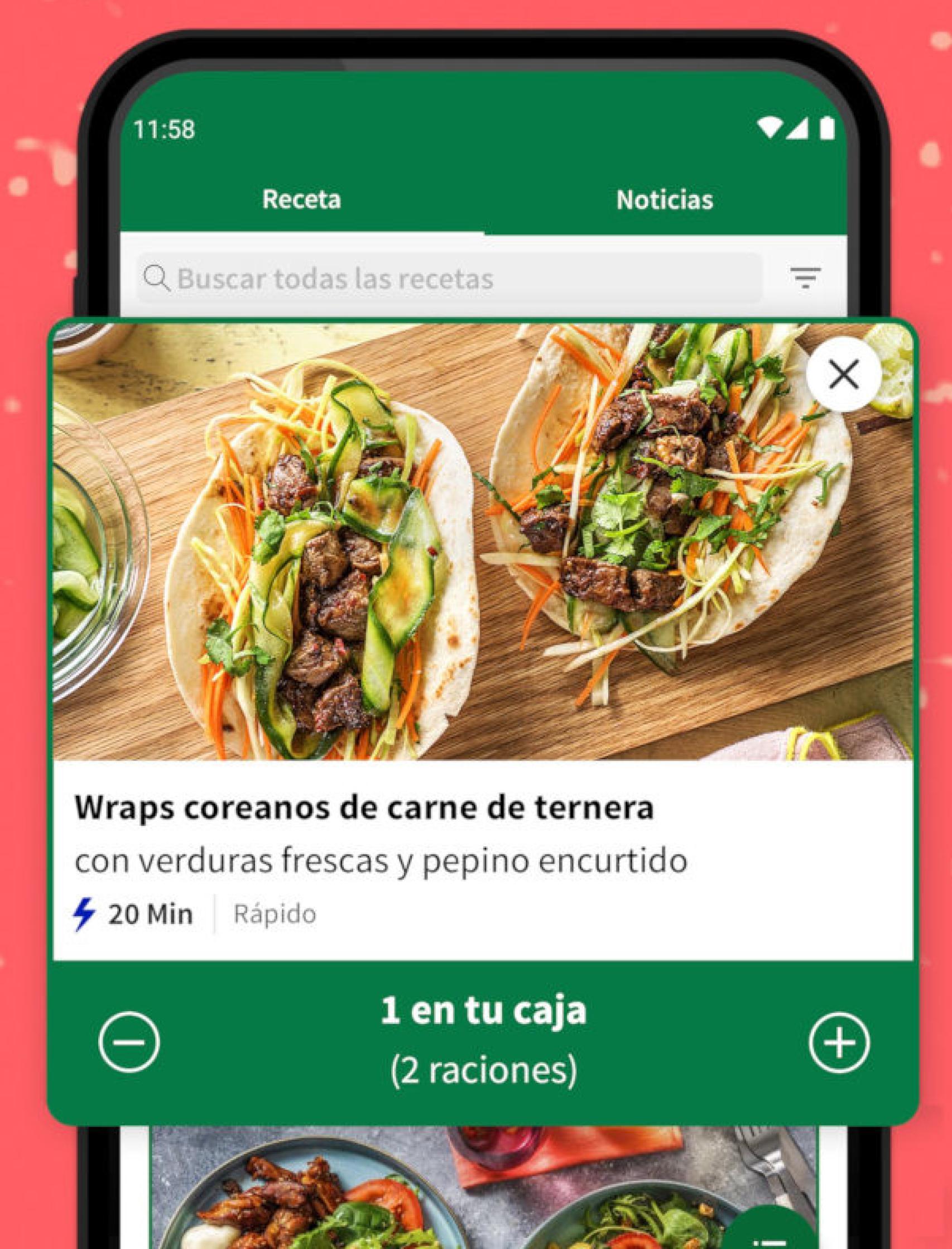 HelloFresh llega a España, así es la app que te da todo lo necesario