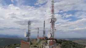 Antenas de telecomunicaciones en la provincia de Teruel.