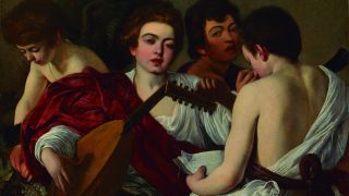 Caravaggio: 'Los músicos', 1597. The Met, Nueva York