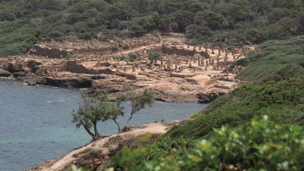 Vista del yacimiento arqueológico de Tipasa, en el Magreb. Foto: Alejandro Quevedo