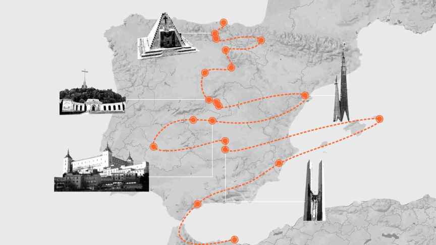 ¡Presentes!: la ruta por los monumentos franquistas que aún quedan en España tras exhumar a Franco y Queipo