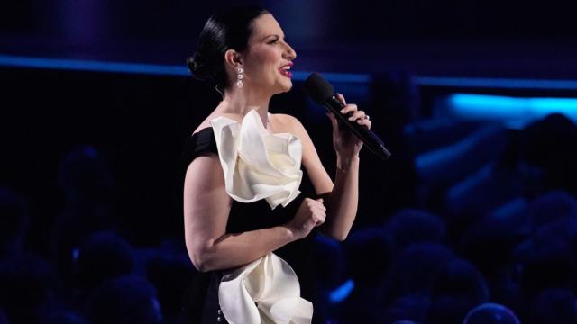 Laura Pausini en los Premios Grammy Latinos.