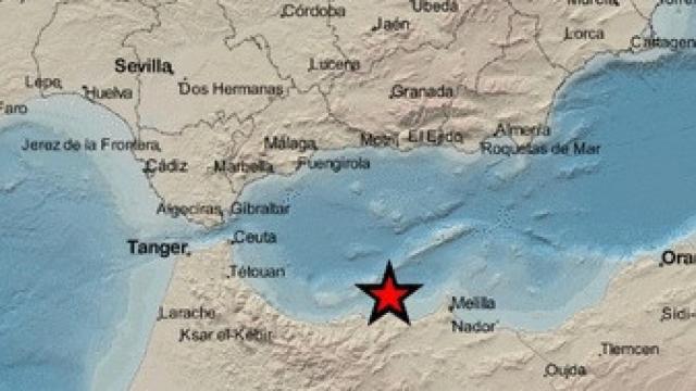 Un terremoto de magnitud  4.1 con epicentro en el Mar de Alborán se siente en la provincia de Málaga