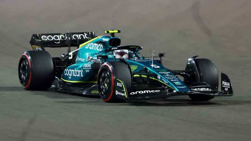 Vettel durante la clasificación del GP de Abu Dabi.