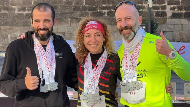 Alfredo Illán, Rosa Casarrubios y el diputado David Muñoz