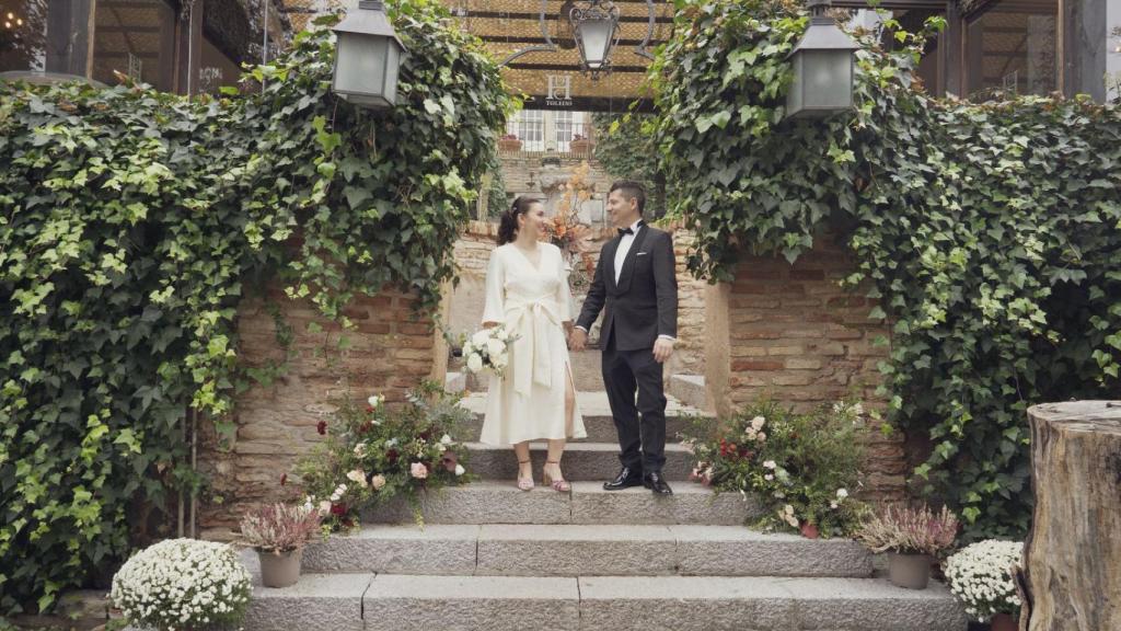 La pareja ha celebrado su enlace en la Hacienda del Cardenal.