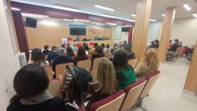 Foto de la asamblea de RTVCyL celebrada el pasado sábado