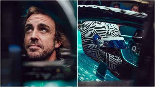 Fernando Alonso se estrena con Aston Martín