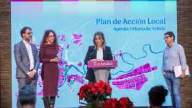 La alcaldesa, Milagros Tolón, presenta el Plan de Acción Local de Toledo