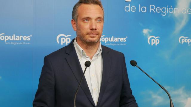 Joaquín Segado, portavoz del Grupo Parlamentario Popular en la Asamblea Regional de Murcia.