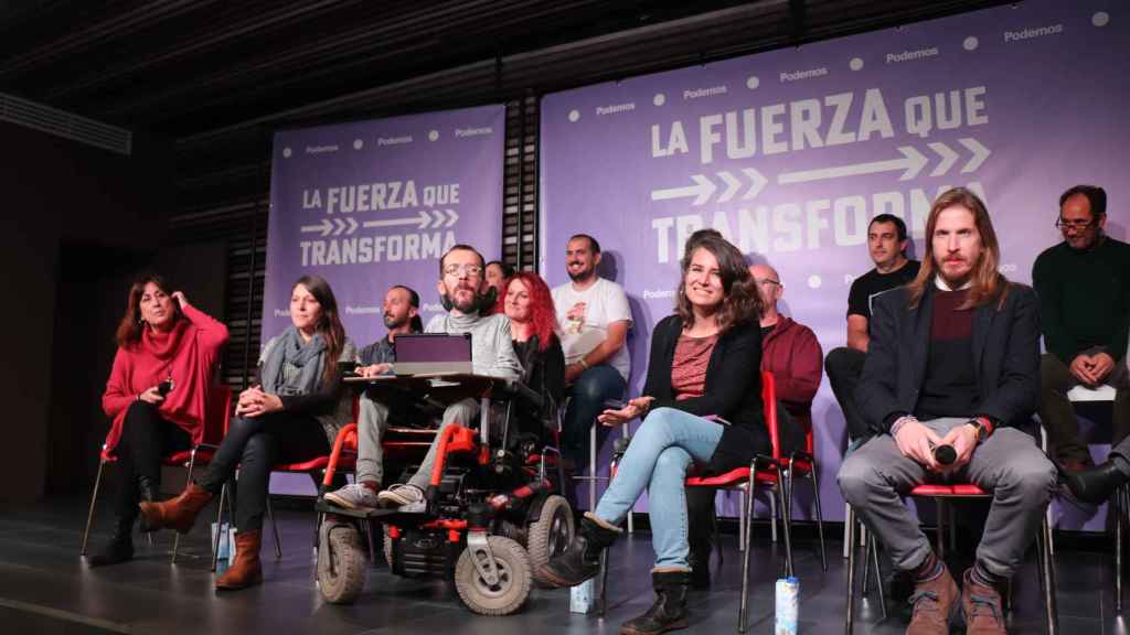 Acto de Podemos en Cáceres.