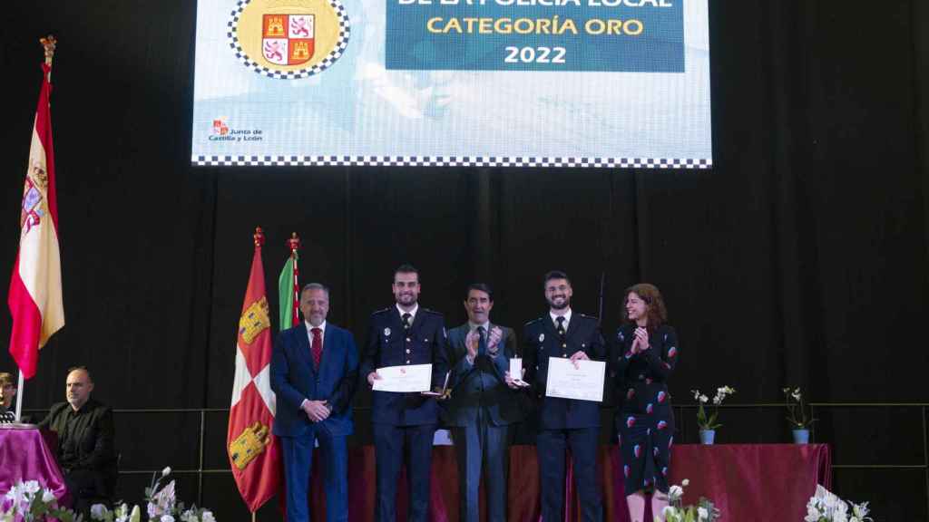 Entrega de las medallas al Mérito de la Policía Local de Castilla y León