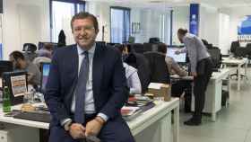 Isidoro Alanís, CEO de Global Exchange, en las oficinas del Grupo en Salamanca y alcalde de Fuentes de Oñoro
