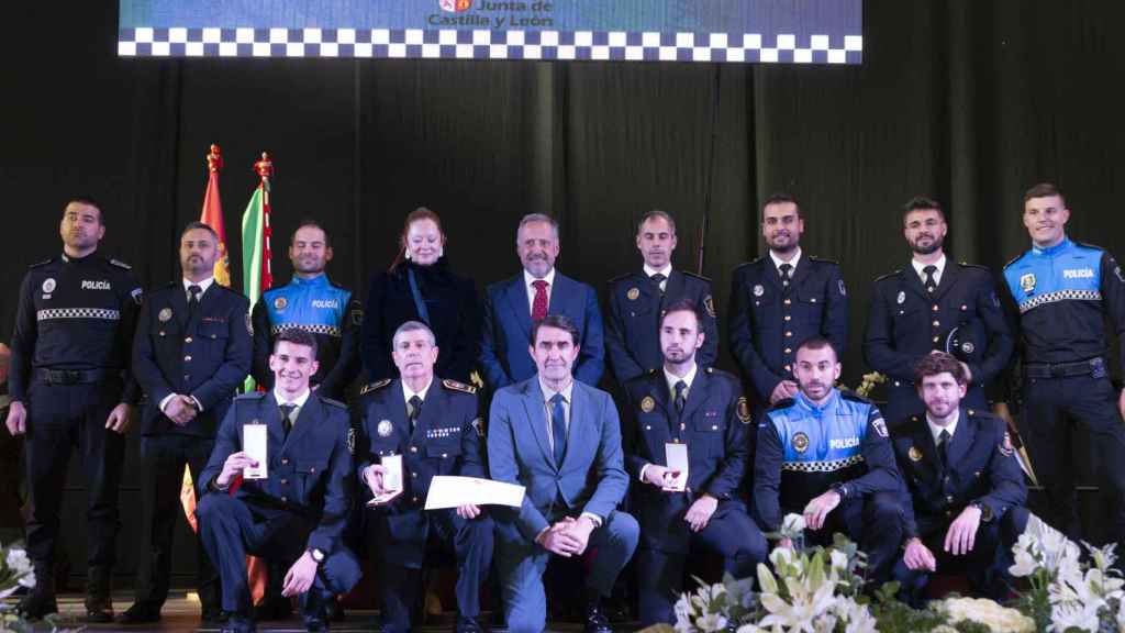 Entrega de las medallas al Mérito de la Policía Local de Castilla y León