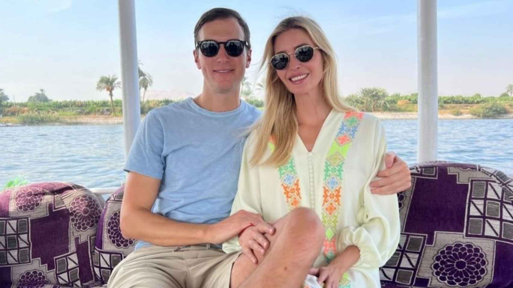 El álbum de fotos del viaje a Egipto de Ivanka Trump y su familia tras cumplir 13 años de matrimonio