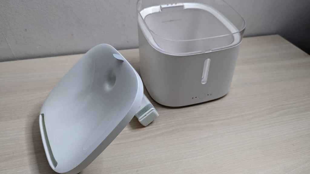 The built-in filter is the great strength of the Xiaomi waterer