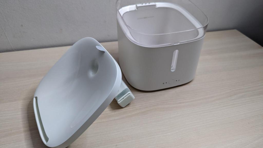 The built-in filter is the great strength of the Xiaomi waterer