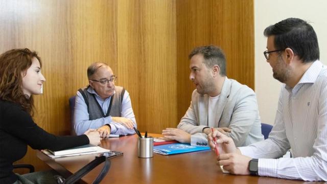 Reunión de ANPE con el PSOE. Foto: ANPE CLM.