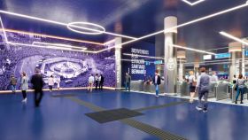 La nueva estación de Metro Santiago Bernabéu
