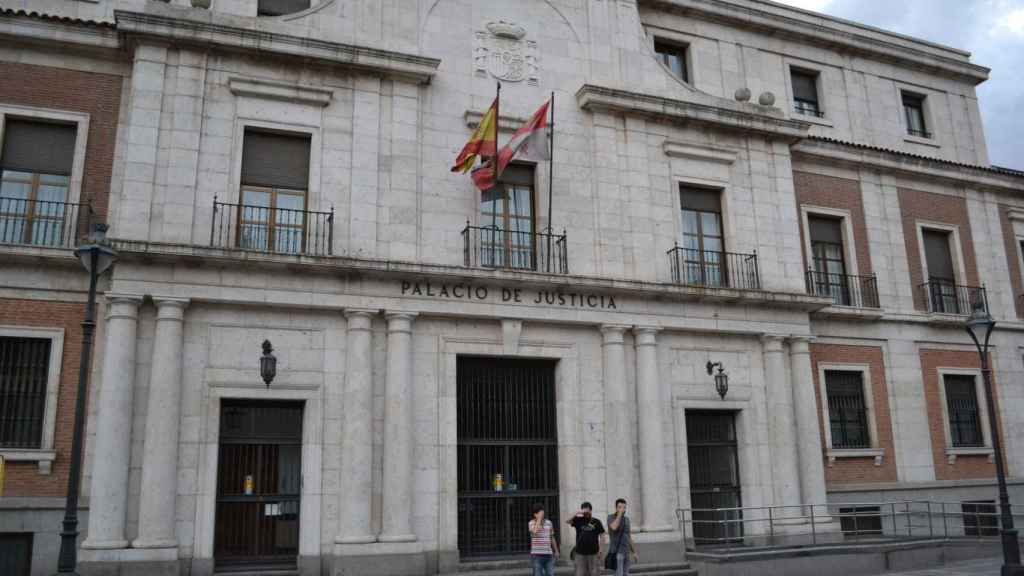 Fachada de la Audiencia Provincial de Valladolid.