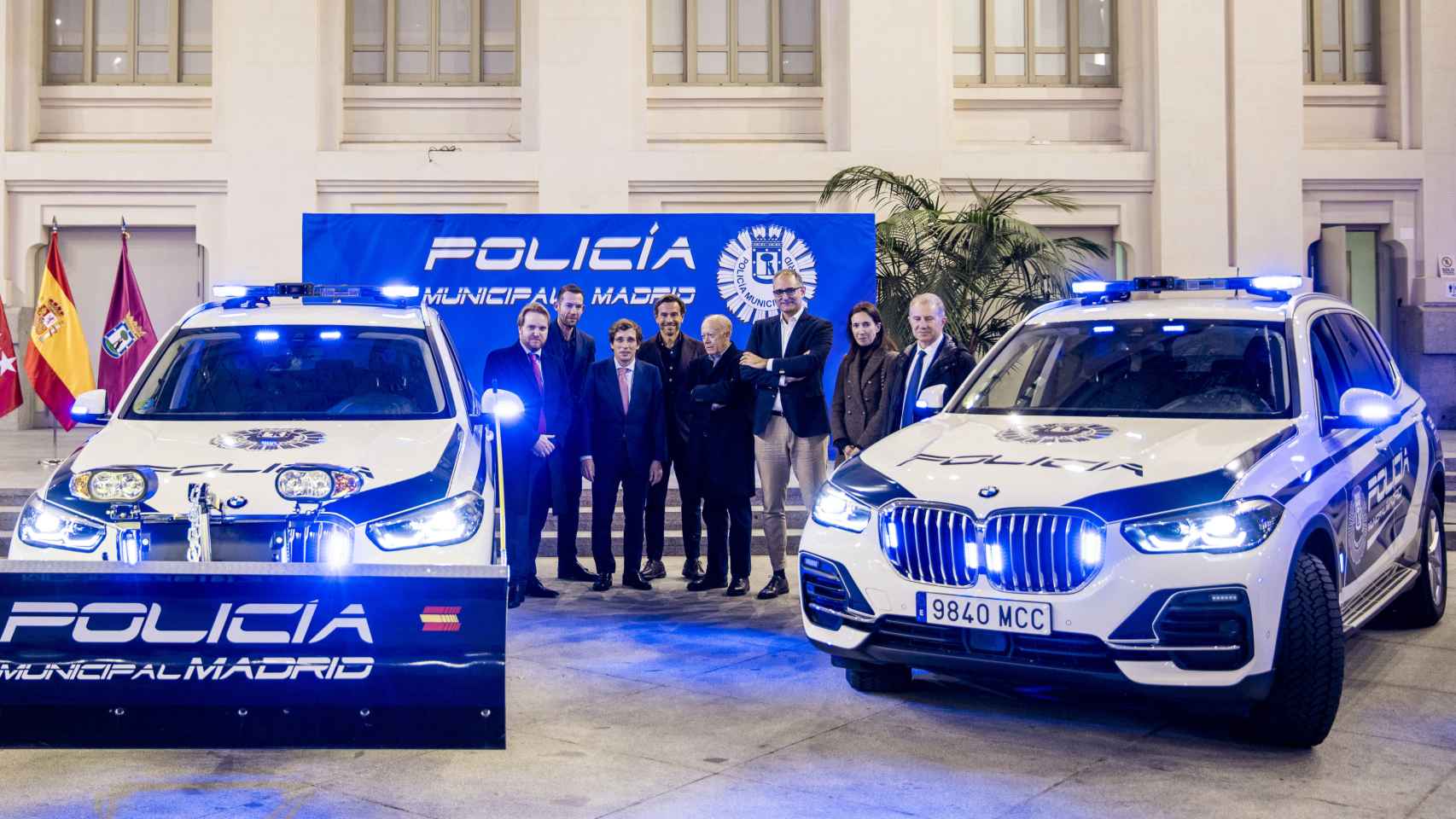 Así son los nuevos coches BMW para la Policía Municipal de Madrid.