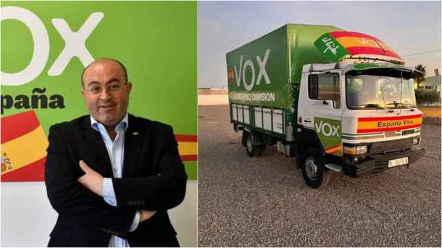 El exconcejal José vende el camión de Vox que le hizo famoso en El Ejido: No me llegan ofertas serias