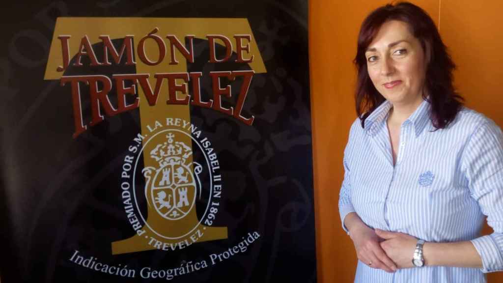 Pilar Álvarez, presidenta del Consejo Regulador 'Jamones de Trévelez'.