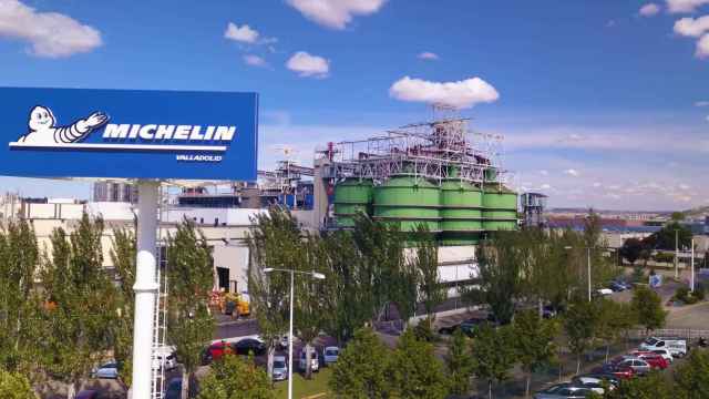 Vista panorámica de la planta que Michelin tiene en Valladolid
