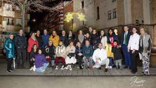 Un barrio vallisoletano recupera las luces de Navidad 14 años después: “La unión hace la fuerza”