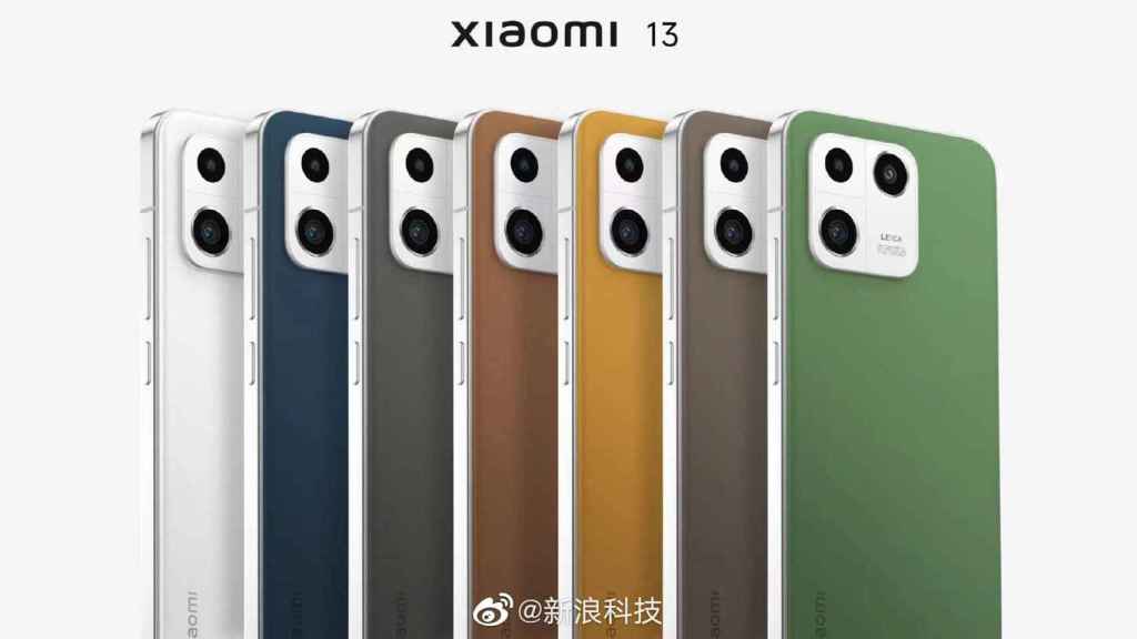 Posible diseño del Xiaomi 13