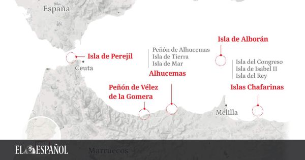 Marruecos presiona ahora a España con la soberanía de las aguas de los islotes próximos a Ceuta y Melilla