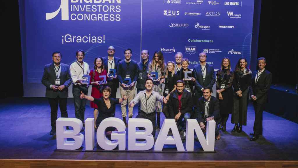 Miembros de BIG BAN y ganadores de los premios de la edición de este año del congreso de 'business angels' que ha evolucionado a BIGBAN Investors Congress, para dar cabida también a 'venture capital', 'family office' y 'corporates'.