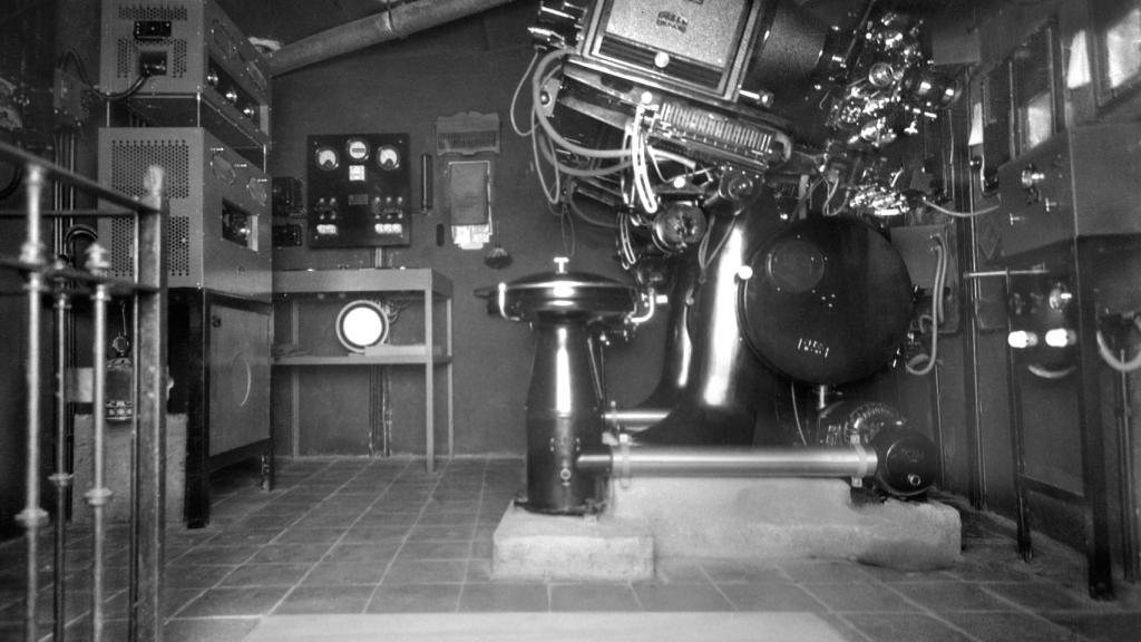 La sala de proyección del Cine Echegaray.