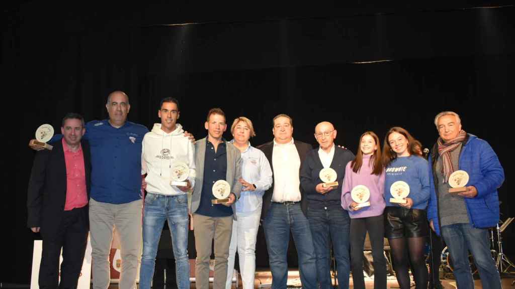 Premiados en la I Gala del deporte de Cigales