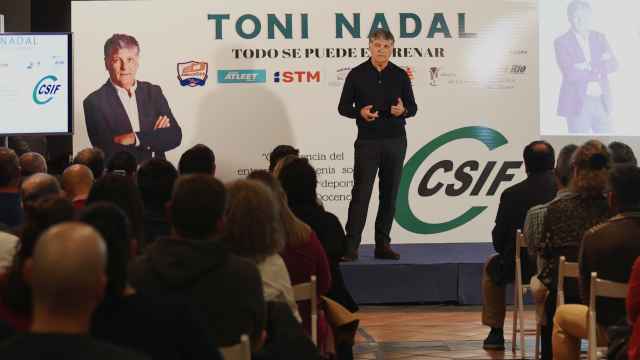 Toni Nadal en Toledo. Foto: CSIF.