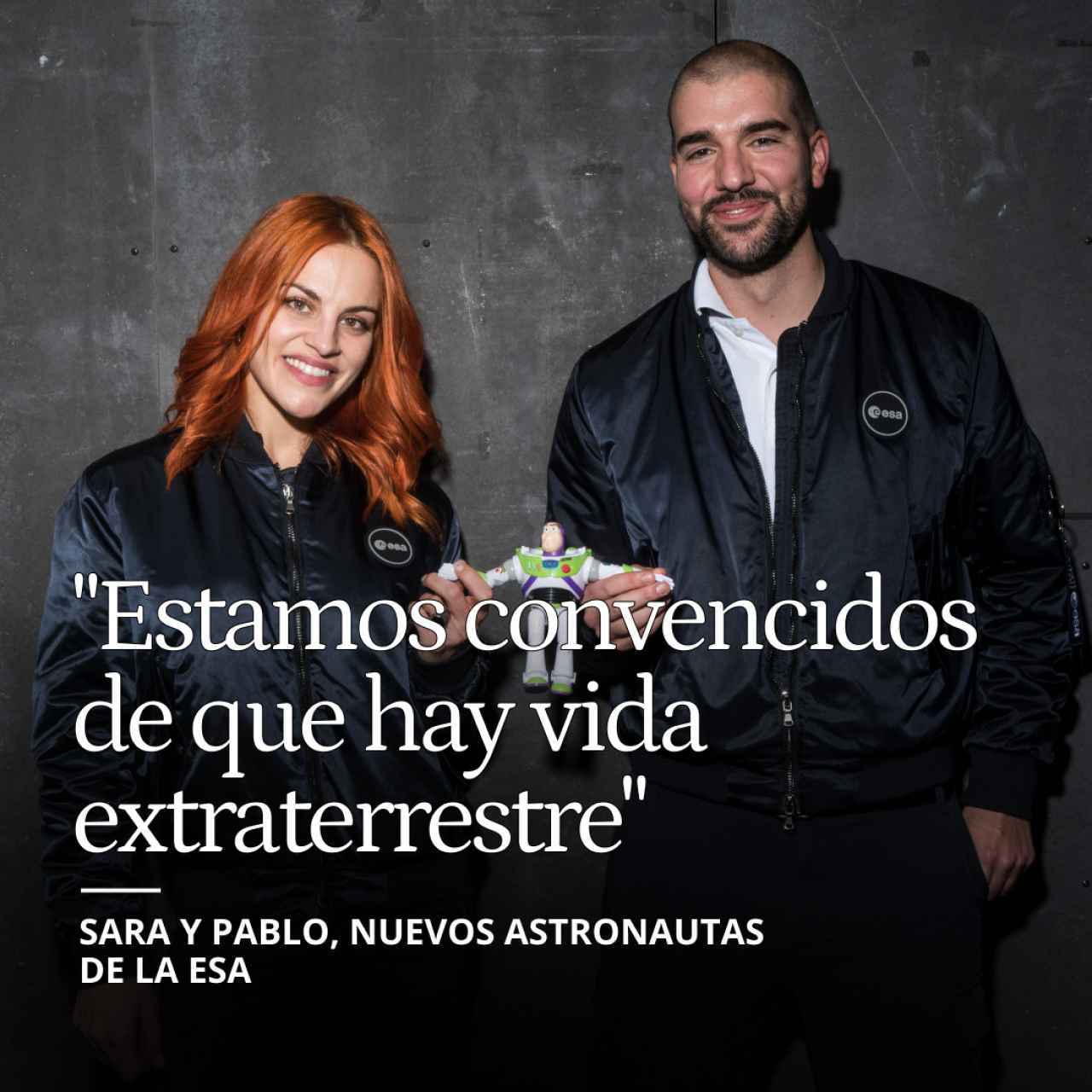 Sara García y Pablo Álvarez, astronautas de la ESA: "Estamos convencidos de que hay vida extraterrestre"