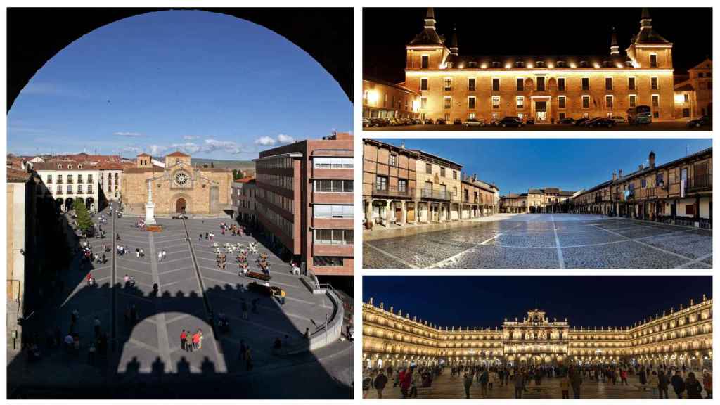 Las plazas más bonitas y singulares de Castilla y León