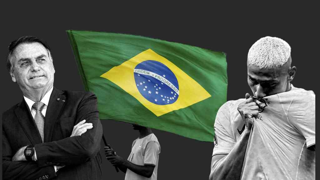 Jair Bolsonaro y Richarlison de Andrade