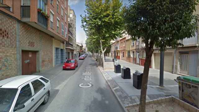 Calle Mendizábal de Almansa. Foto: Google