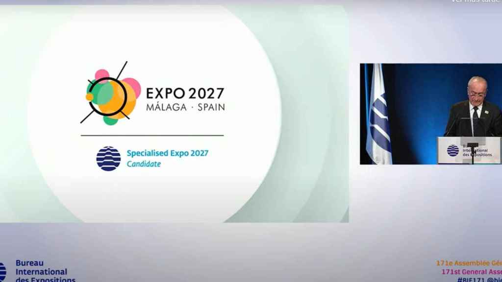 Presentación de la candidatura de Málaga a la Expo 2027 ante el BIE.