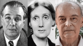 Jorge Luis Borges, Virginia Woolf y Enrique Vila-Matas