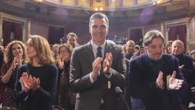 Pedro Sánchez en el Ateneo de Madrid.