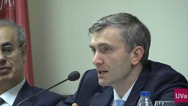 El ministro consejero de la Embajada de Ucrania en España, Dmytro Matiuschenko