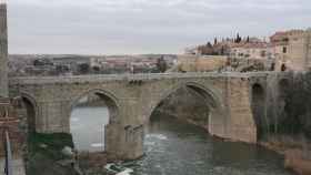 Imagen del río Tajo a su paso por Toledo.