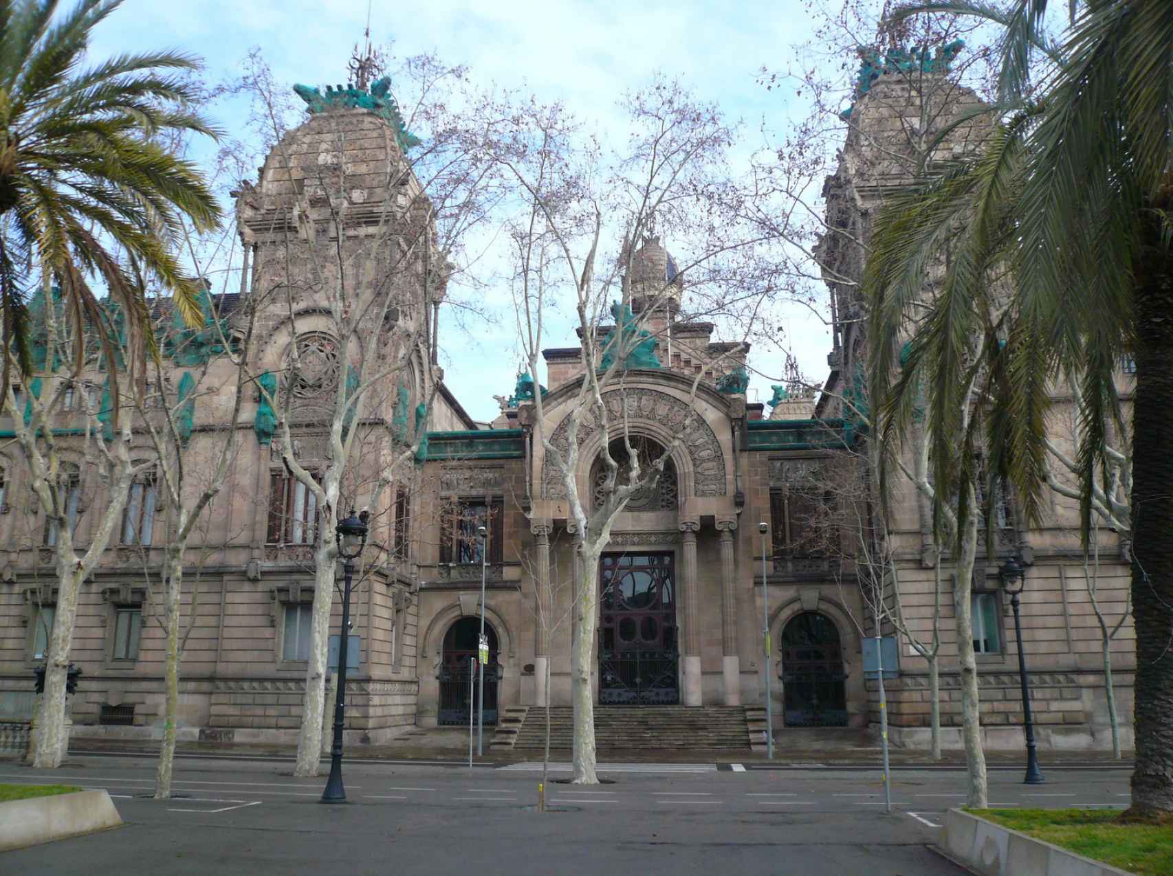 Sede de la Audiencia Provincial de Barcelona.