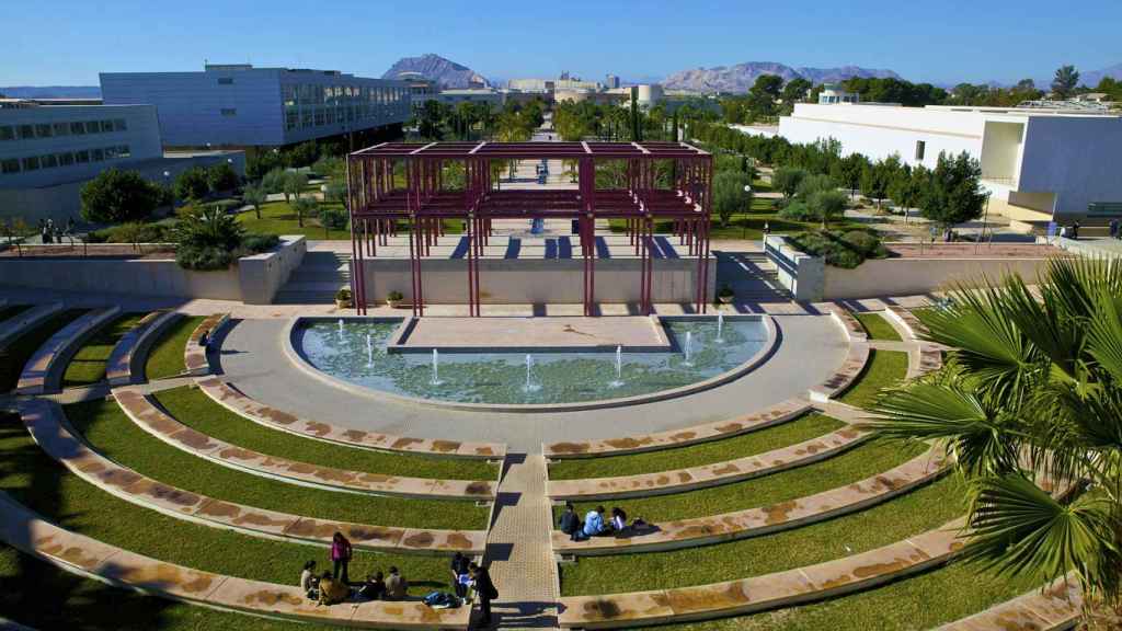 Panorámica de la Universidad de Alicante, en imagen de archivo.