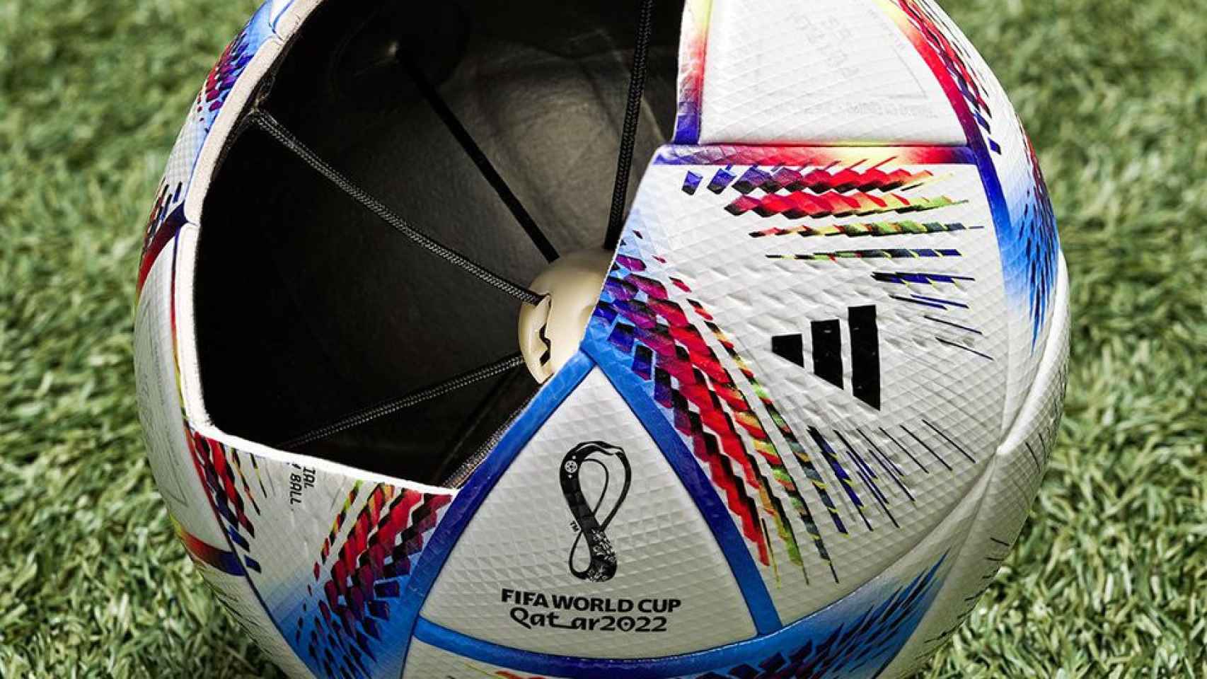 Destilar Endulzar profundo Al Rihla, el balón futurista con fines benéficos que usan la FIFA y Qatar  para limpiar su imagen